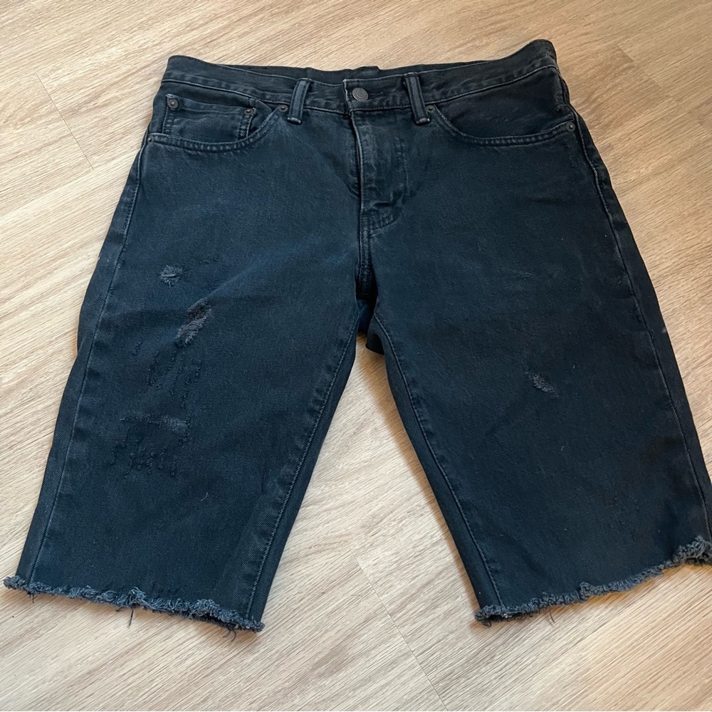 Levi's Men's Dark Denim Jean Shorts